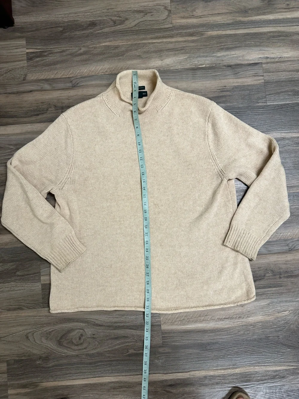 J. Crew Always Lambswool Rollneck Relaxed Sweater